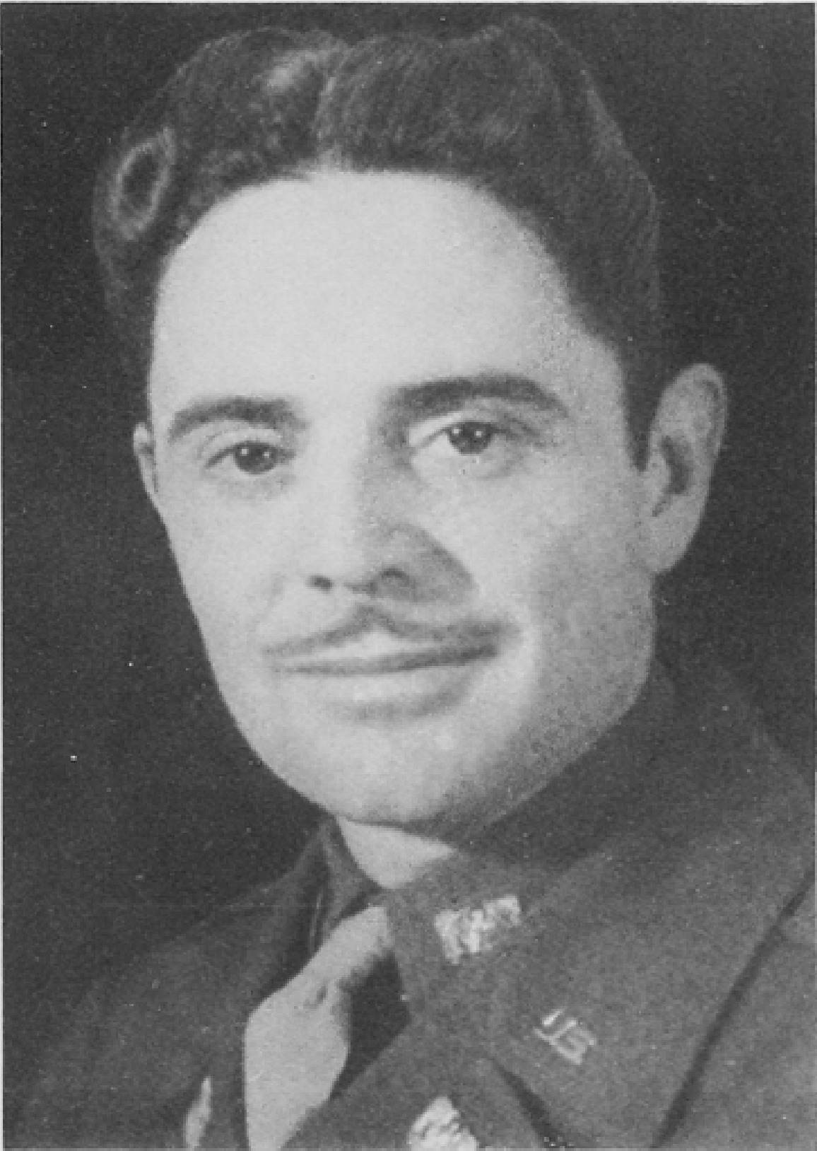 Portrait of Darrell Jefferson Cagle in uniform